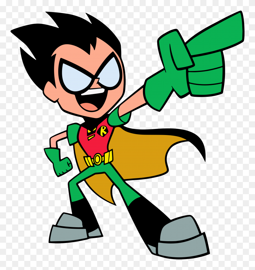 7512x8000 Teen Titans Go Robin Png Clip Art - Shimmer And Shine Clipart