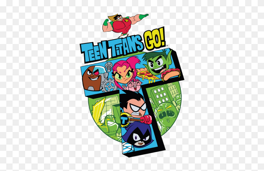 400x484 Camiseta Para Niños Teen Titans Go T - Teen Titans Png