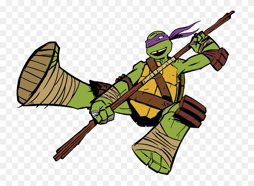 735x557 Teenage Mutant Ninja Turtles Imágenes Prediseñadas Imágenes Prediseñadas De Dibujos Animados - Tortuga Clipart Png
