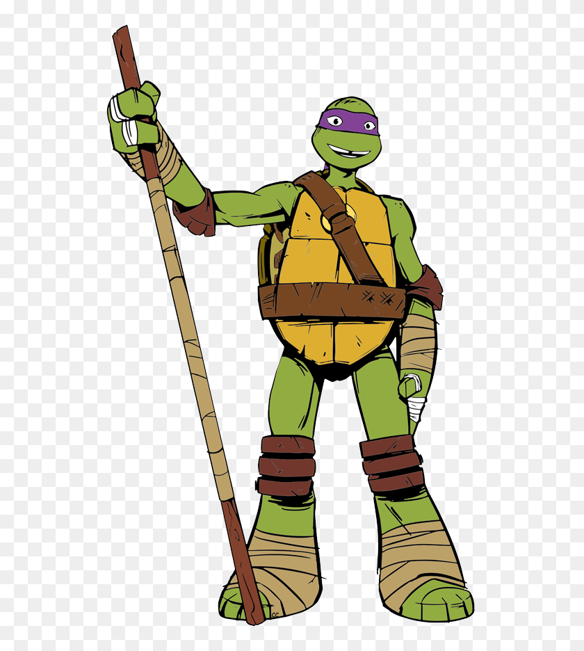 539x876 Teenage Mutant Ninja Turtles Clipart Imágenes Prediseñadas De Dibujos Animados - Delicious Clipart