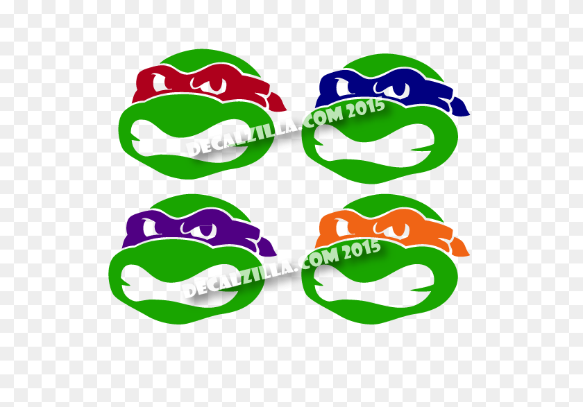 588x527 Teenage Mutant Ninja Turtles Decal Sticker - Teenage Mutant Ninja Turtle Clipart