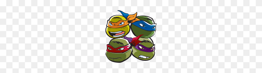 175x175 Teenage Mutant Ninja Turtles Label Pack Leap Labels - Tmnt Logo PNG