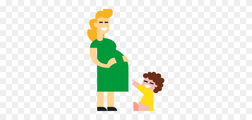 257x340 Teenage Pregnancy Mother Silhouette Child - Mama Clipart