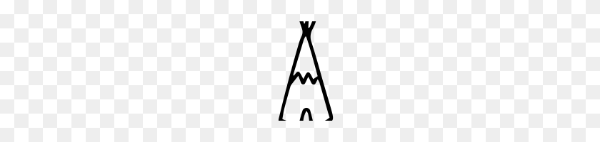 200x140 Teepee Coloring Pages With Tent - Tent Clipart Free