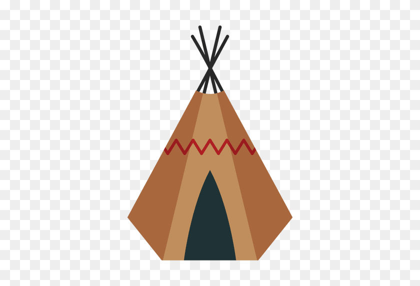 512x512 Teepee Indians Shelter - Teepee PNG