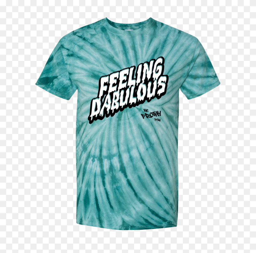 1000x989 Tees The Frothy Few - Tie Dye PNG