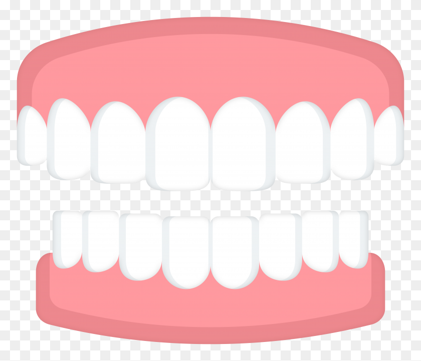 8000x6787 Teeth Png Clip Art - Organ Clipart
