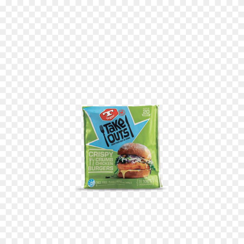 1200x1200 Tegel Take Outs Crispy Crumb Chicken Burgers - Chicken Tenders PNG