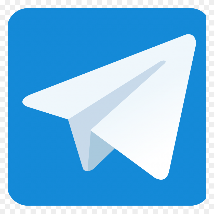 2400x2400 Telegram App Icon Icons Png - PNG App