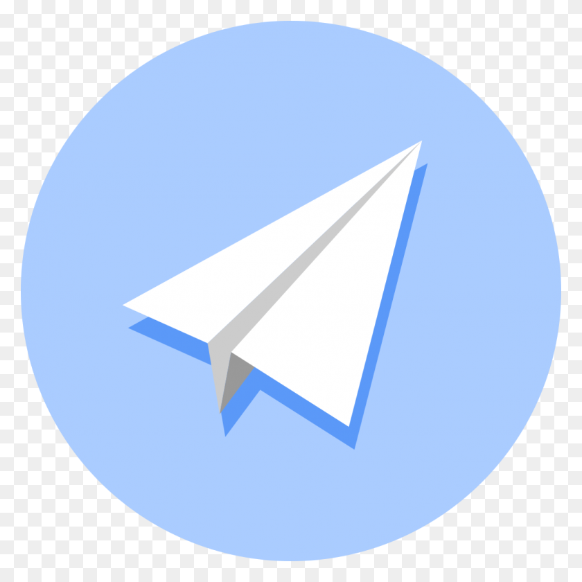 1024x1024 Telegram Icon Macaron Iconset Goescat - Telegram PNG