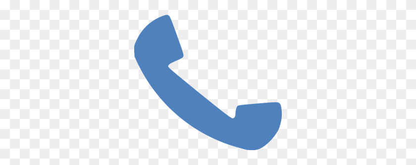 298x273 Telephone Clipart Blue Telephone - Sh Clipart