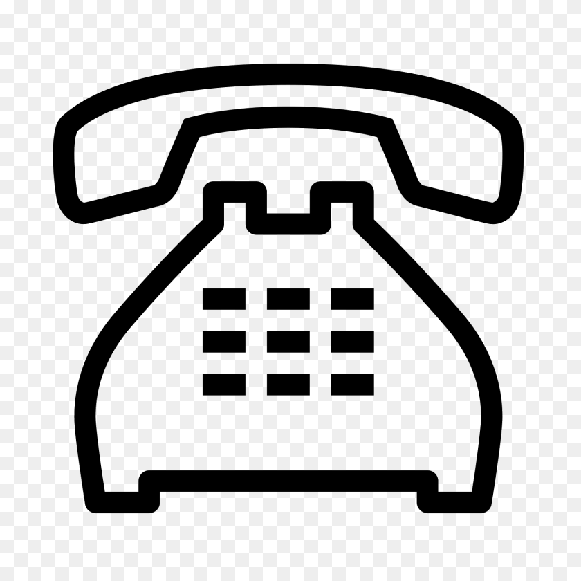 1600x1600 Telephone Icon - Telefono PNG