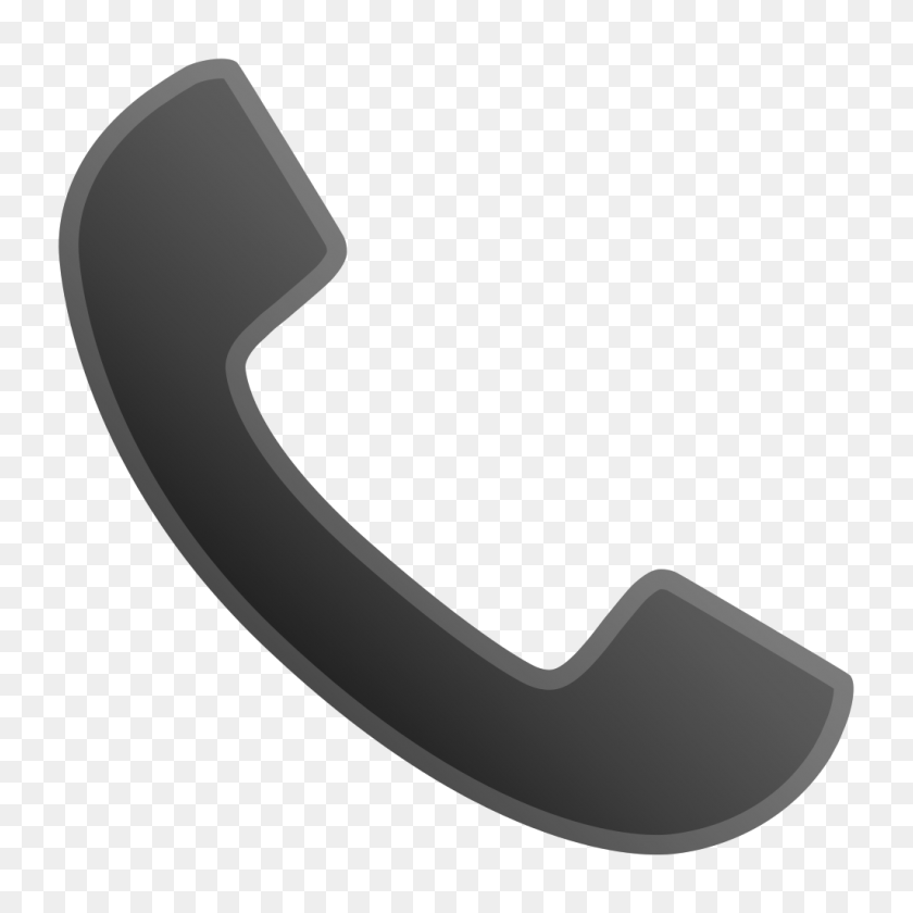 1024x1024 Значок Телефонной Трубки Ното Набор Иконок Объектов Смайликов Google - Телефон Смайлики Png