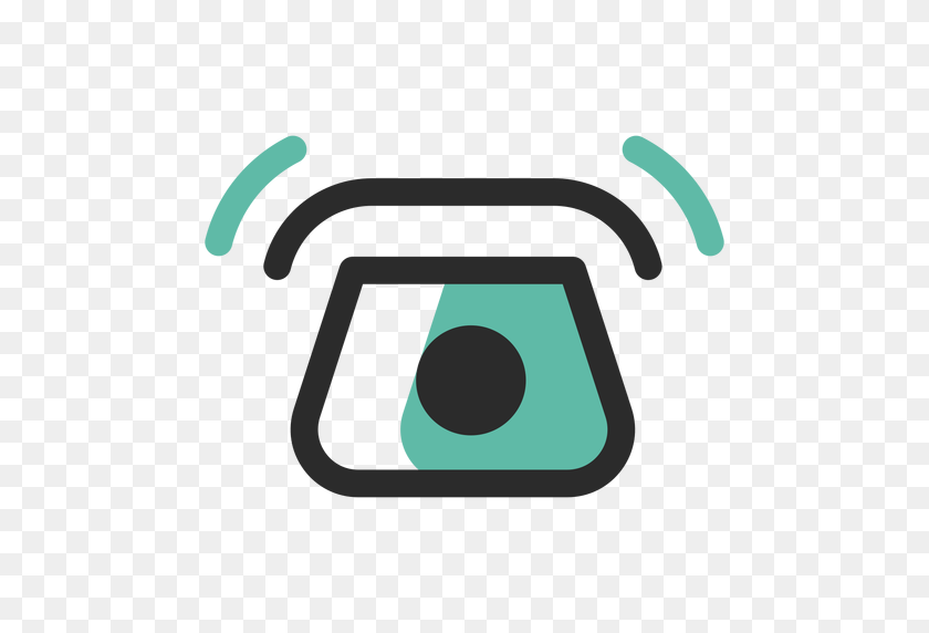 512x512 Telephone Ringing Colored Stroke Icon - Telephone Logo PNG