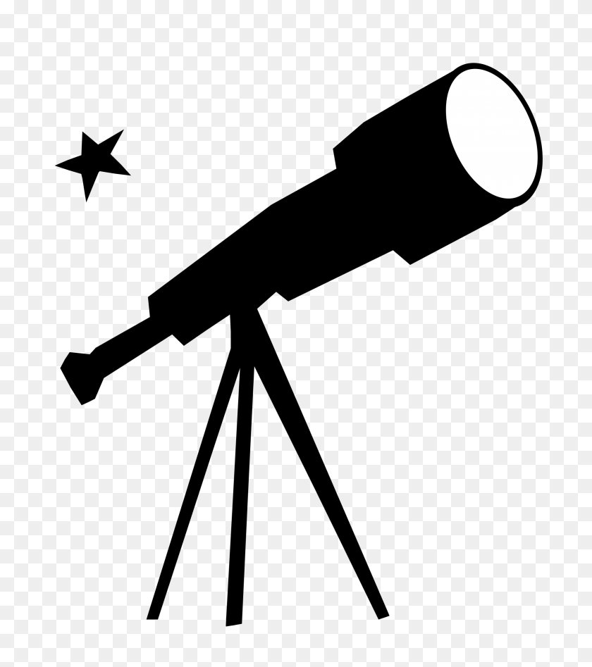 2109x2400 Telescope Black Icons Png - Telescope PNG