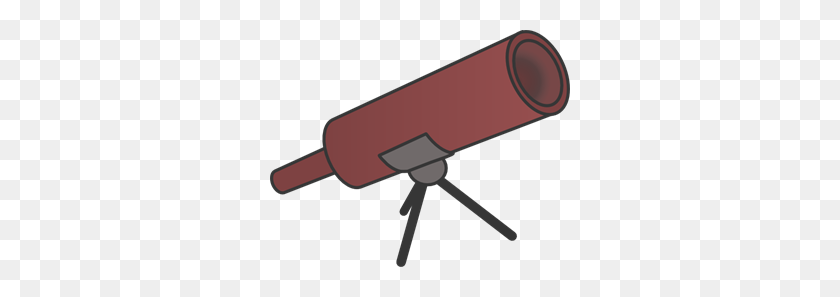 300x237 Telescope Png, Clip Art For Web - Telescope Clipart Black And White