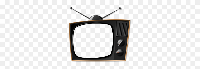 260x233 Телевидение Рекламы Клипарт - Старый Телевизионный Клипарт