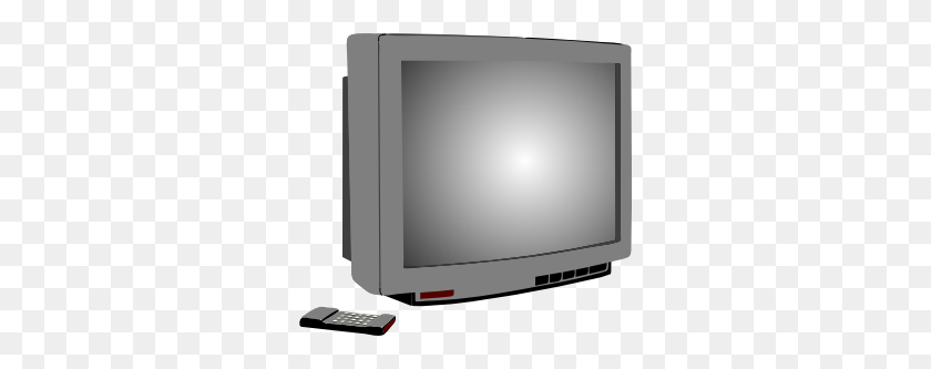 300x273 Television Clip Art - Tv Remote Clipart