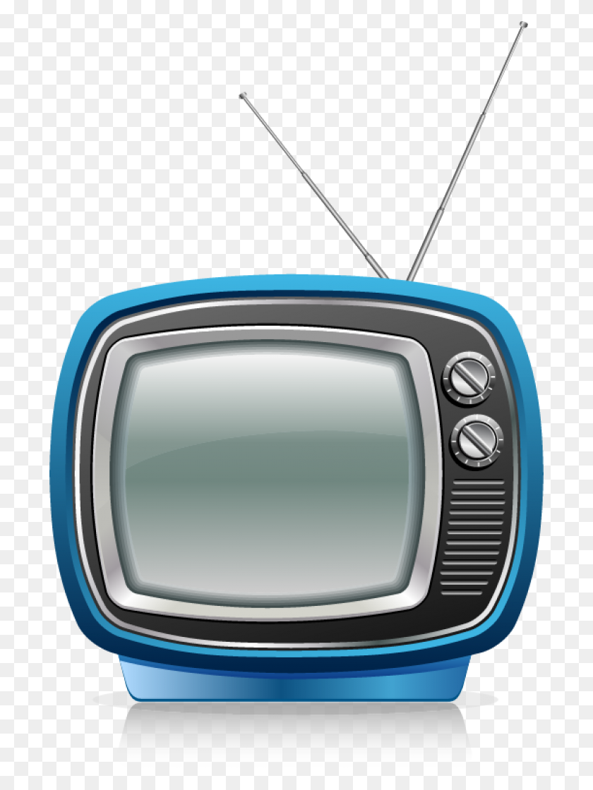 700x1060 Television Clip Art And Stock Illustrations Television - Tv Clip Art
