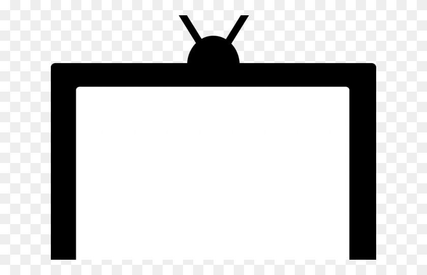640x480 Television Clipart Televsion - Tv Screen Clipart