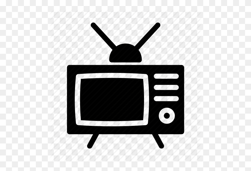 512x512 Television Clipart Tube Tv - Tv Screen Clipart