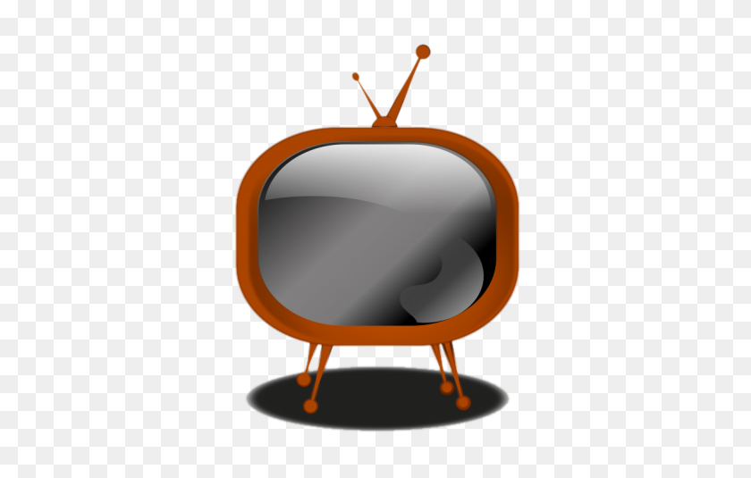 416x475 Televisión Retro Tv Clipart - Tv Clipart