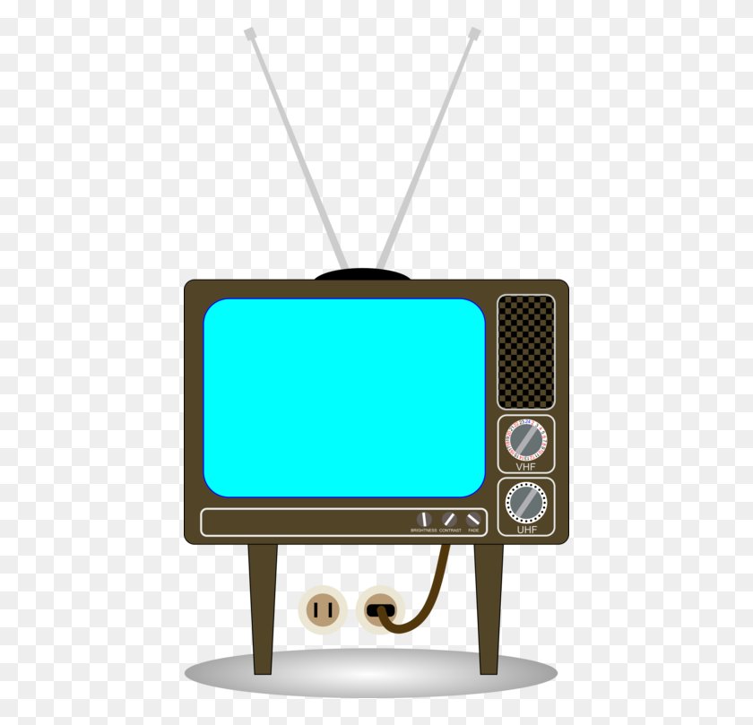 430x749 Television Set Download Quality Television - Quality Clipart