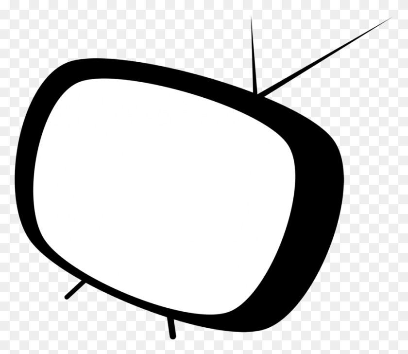 875x750 Televisor Libre Al Aire Dibujo De Dibujos Animados - Televisor Clipart