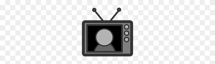 200x193 Телевизор, Телевизор Png Клипартов, Телевизор, Телевизор Клипарт - Черно-Белый Клипарт