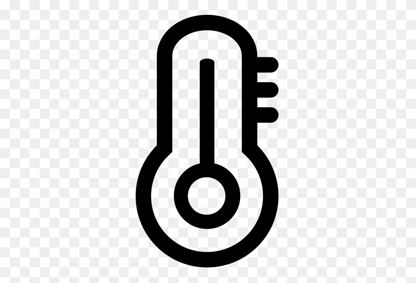 512x512 Температура, Температура, Значок Термометра С Png И Векторным Форматом - Значок Температуры Png