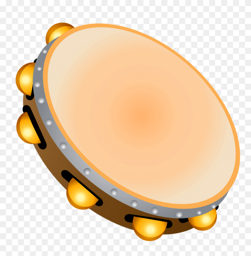 783x800 Templates Music, Music Clipart And Printables - Tambourine Clipart