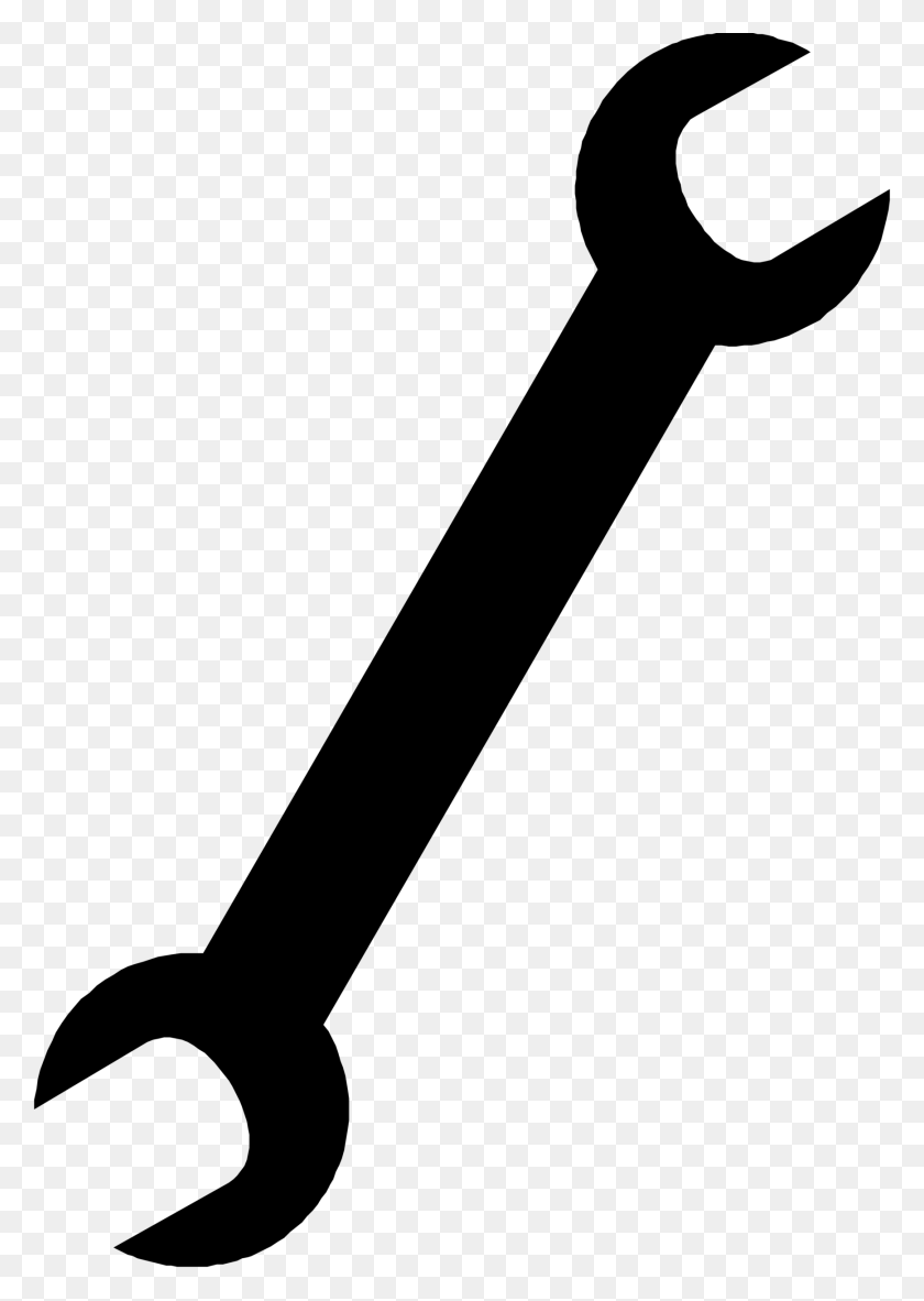 1737x2500 Templates, Silhouettes, Stencils, Vectors - Wrench Clipart Black And White