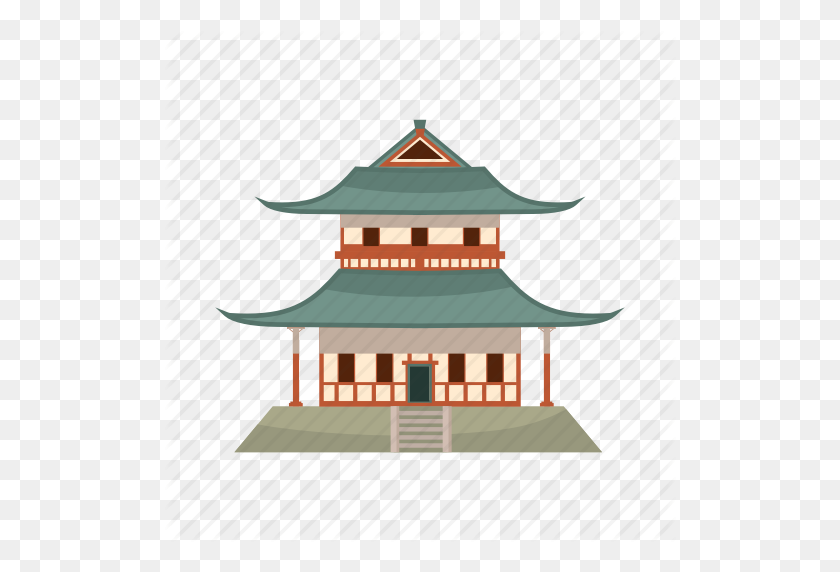 512x512 Temple Cartoon Png Png Image - Temple PNG