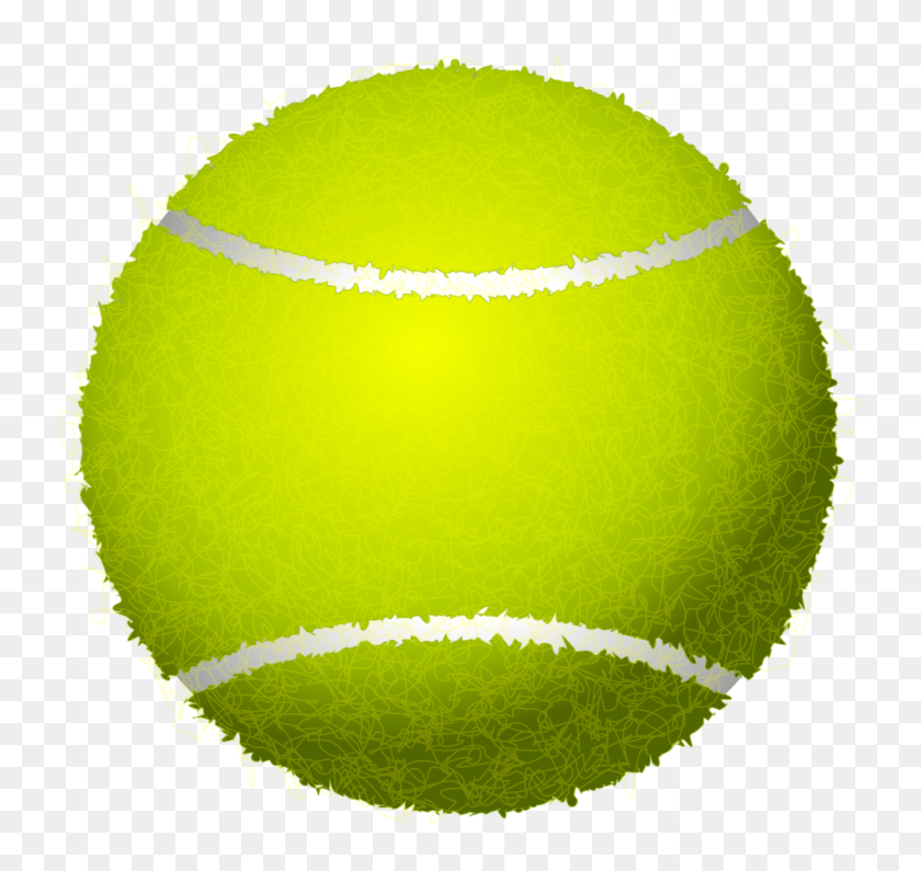 999x942 Tennis Ball And Racket Clip Art Clipart Black White Free Image - Racket Clipart