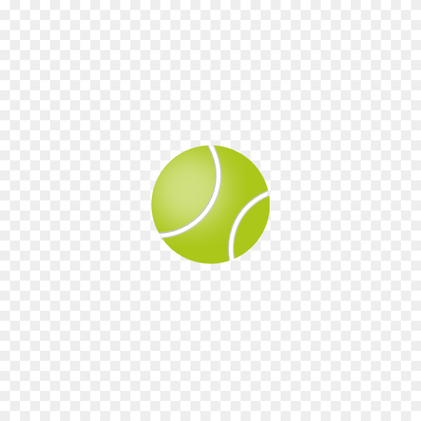 800x800 Tennis Ball Clip Art - Tennis Racket And Ball Clipart
