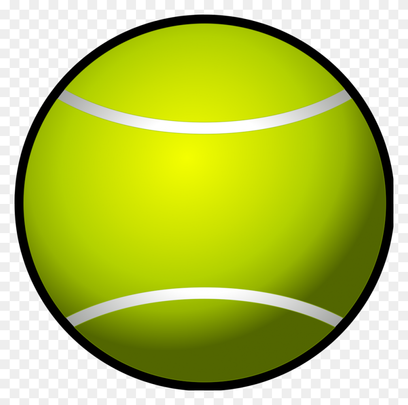 958x951 Tennis Ball Clipart Transparent - Circle Clipart Transparent Background