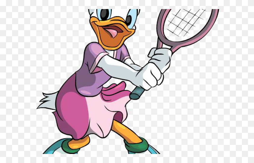 640x480 Мультяшный Теннисный Клипарт - Играть В Теннис