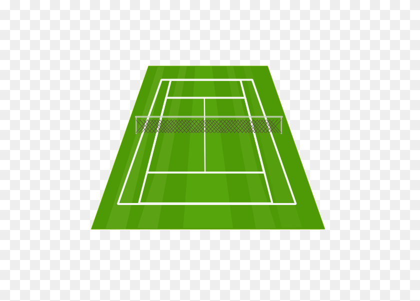 555x542 Tennis Court Png - Court PNG