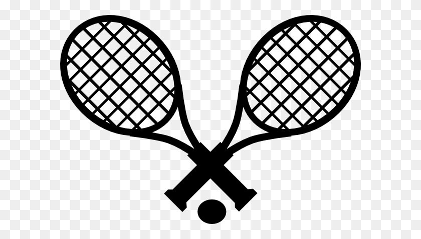 600x418 Tennis Racket Clip Art - Free Lacrosse Clipart