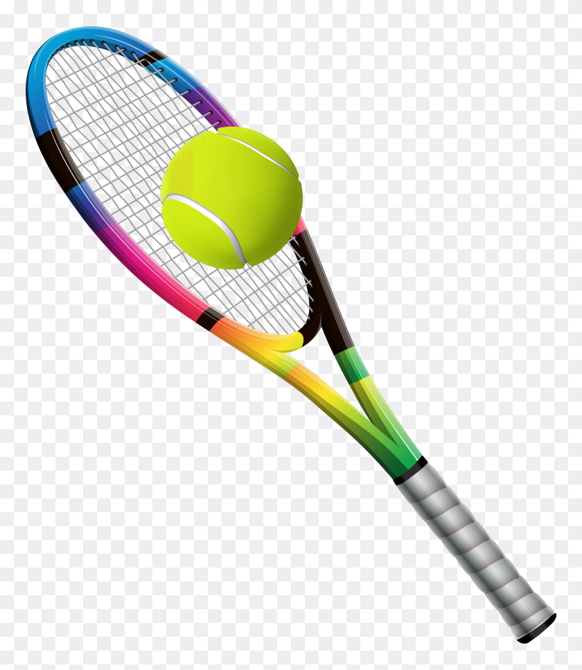 6013x7000 Raqueta De Tenis Cliparts - Raqueta De Tenis Png