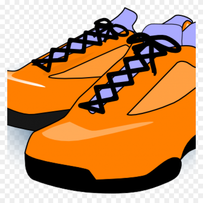 1024x1024 Tennis Shoe Clipart Sneaker Shoes Black And White Free Clipartix - Tennis Shoes Clipart