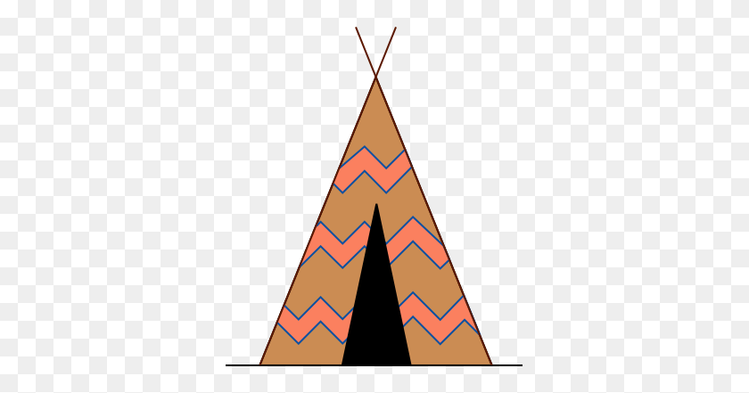 333x381 Tent And Campfire Clipart - Tent Clipart