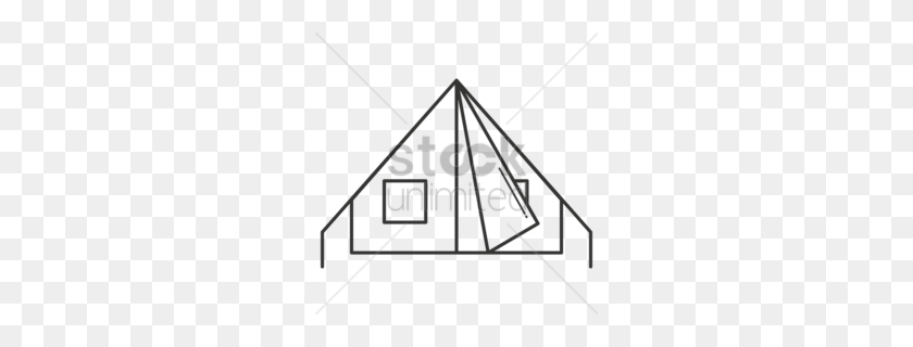 260x260 Carpa Camping Clipart - Camping Blanco Y Negro Clipart