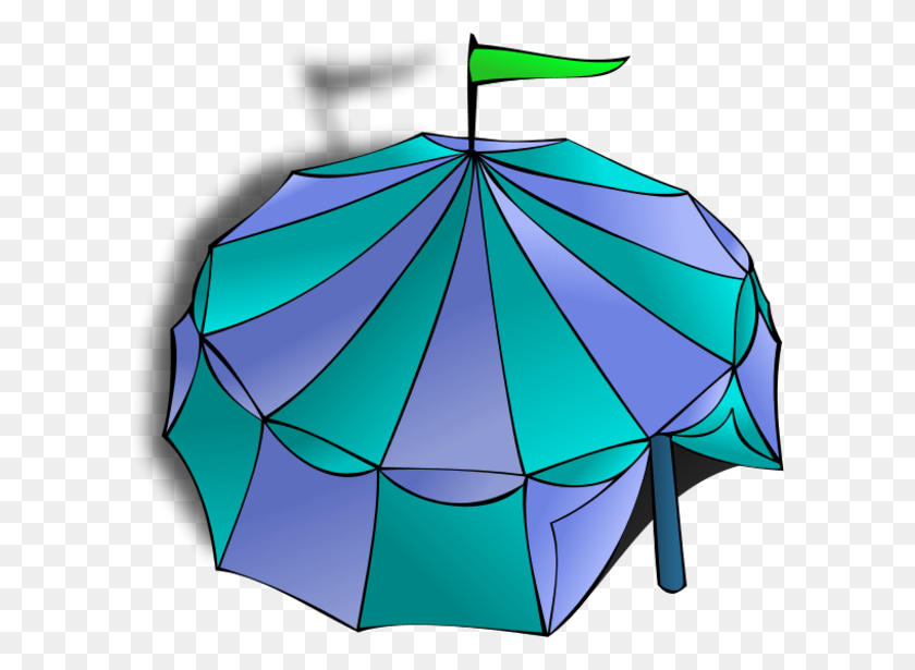 600x555 Tent Clip Art - Tent Clipart PNG