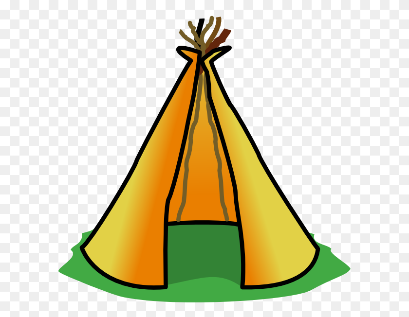 600x592 Tent Clipart Campfire - Zzz Clipart