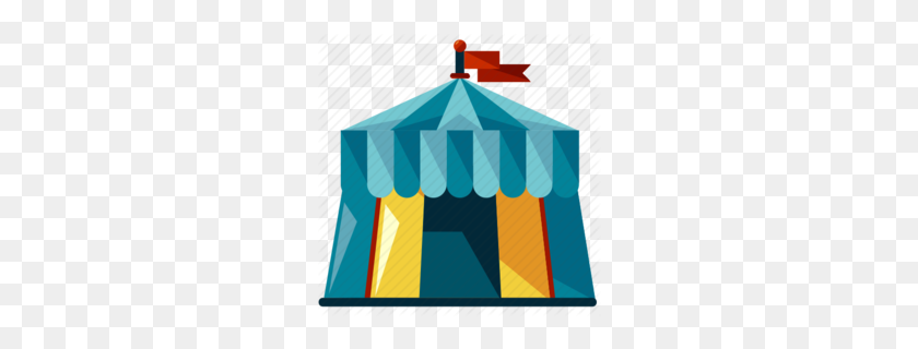 260x260 Tent Clipart Clipart - Circus Tent Clipart