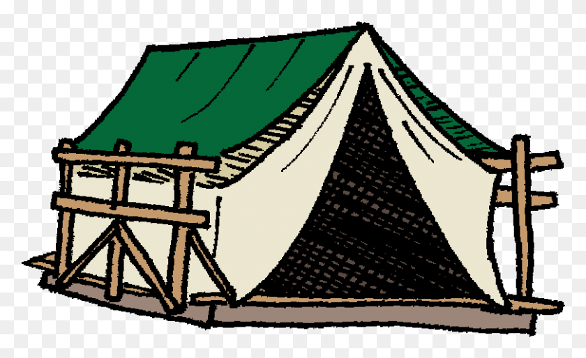 809x471 Carpa Clipart Campamento De Ciencias - Carpa Png