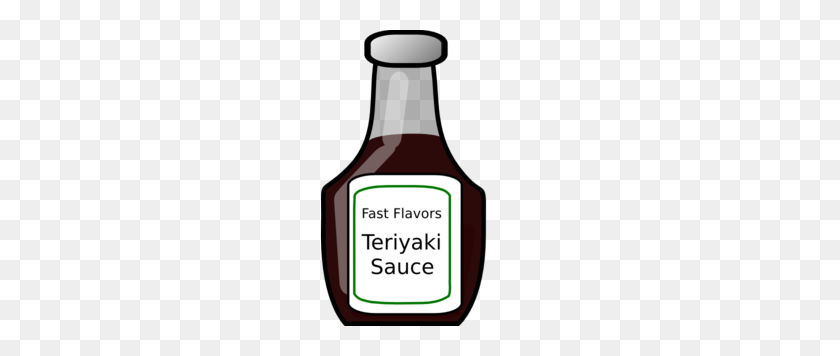 198x296 Teriyaki Sauce Bottle Clip Art - Soy Sauce Clipart