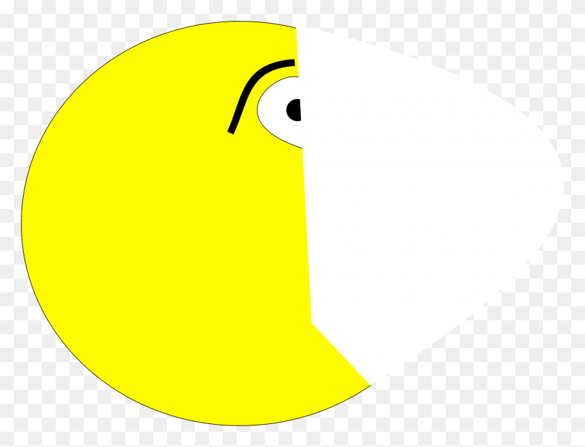 1884x1407 Terrified Pacman Icons Png - Pacman PNG