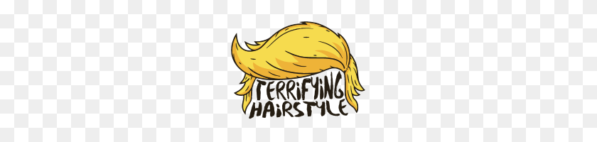 190x140 Peinado Aterrador - Trump Hair Png